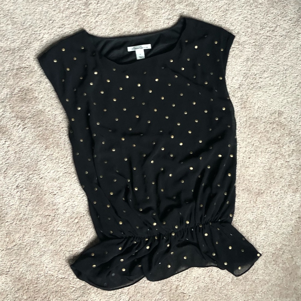 Kenneth Cole Polka Dot Blouse